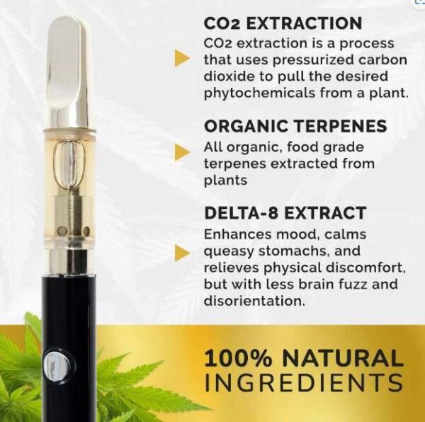 BUY DELTA-8 VAPE CARTRIDGE - Image 2
